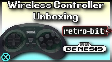 Sega Genesis Bluetooth 8-Button Controller by Retro-Bit | Unboxing and First Impressions