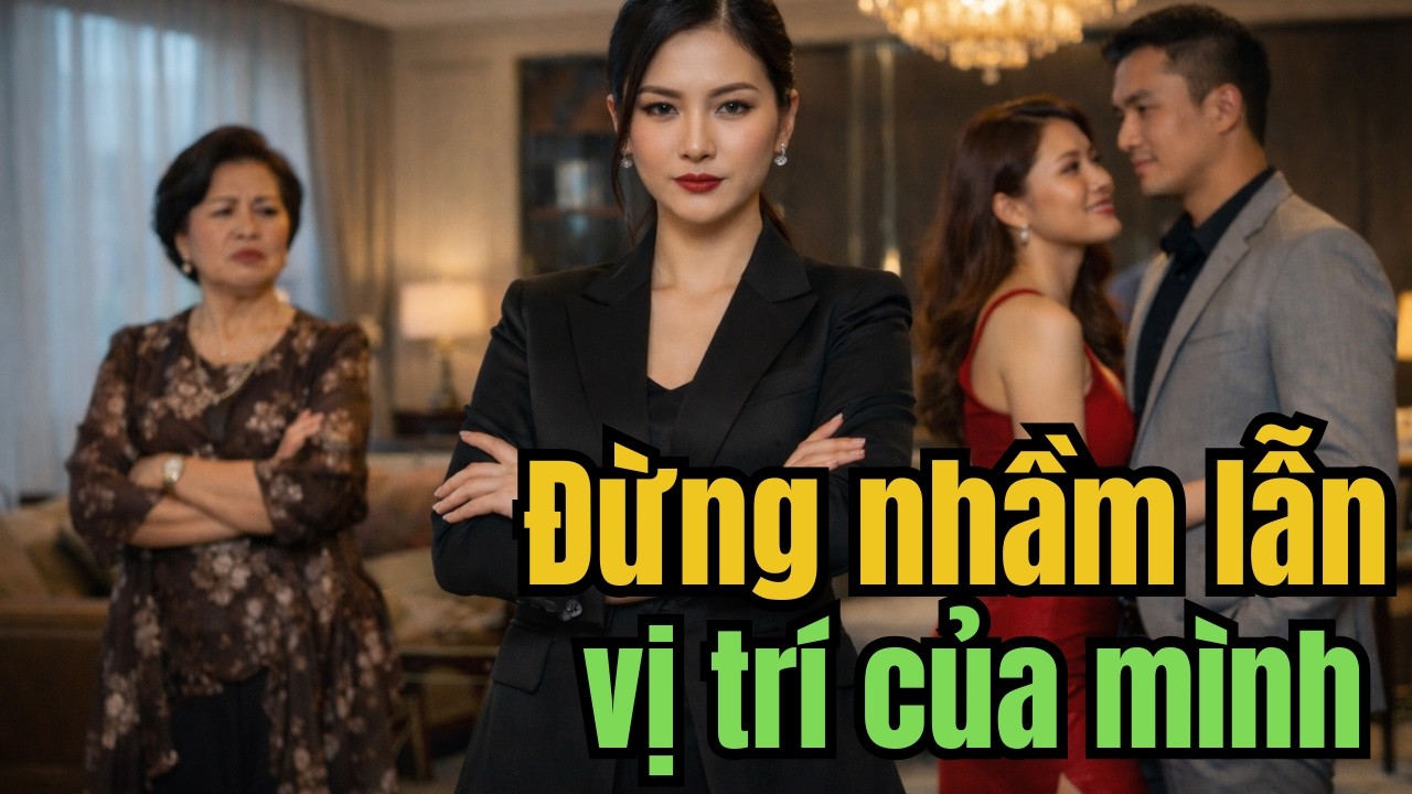 Vừa ly hôn được 5 phút mẹ chồng khoác tay tiểu tam về nhà nói từ giờ biệt thự 50 tỷ này là của con