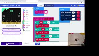 Using radio and accelerometer with the micro:bit