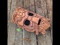 Сделать деревянную маску Одина своими руками. Making a wooden mask Odin