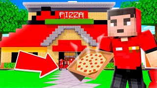 MINECRAFT Spelen Alls PIZZABEZORGER!