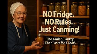 Amish Canning: Ancient Wisdom Meets Modern Pantry.  - Grandma’s Green Wisdom