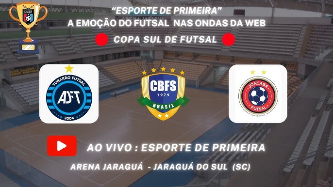 AO VIVO - JEC/KRONA x FANTASMAS-BOL 1ª Rod Conmebol Libertadores da  América de Futsal [SEM IMAGENS] 