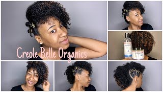 {Creole Belle Organics Review} Wash & Style