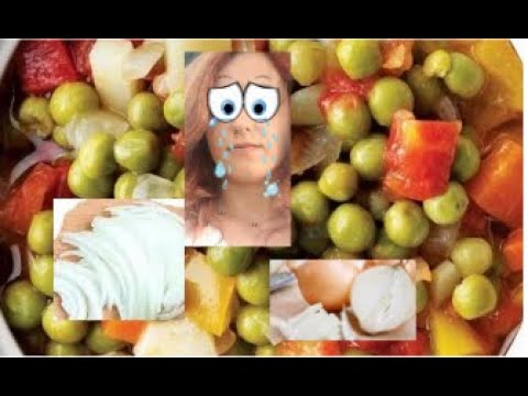 Bezelye Yemeği Tarifi – Kolay ve Nefis Yemek Tarifleri – ( YEMEK YAPARKEN GÖZÜM YANDI )