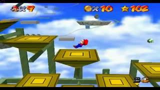 Super Mario 64 Course 15 Star 5 - TRICKY TRIANGLES!