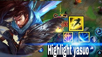[Highlight yasuo] cao thủ TikTok những pha combo vô cùng đẹp mắt