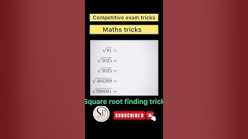 Square root trick | Square root | maths tricks | #mathstricks #maths