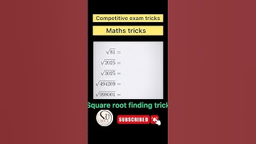Square root trick | Square root | maths tricks | #mathstricks #maths