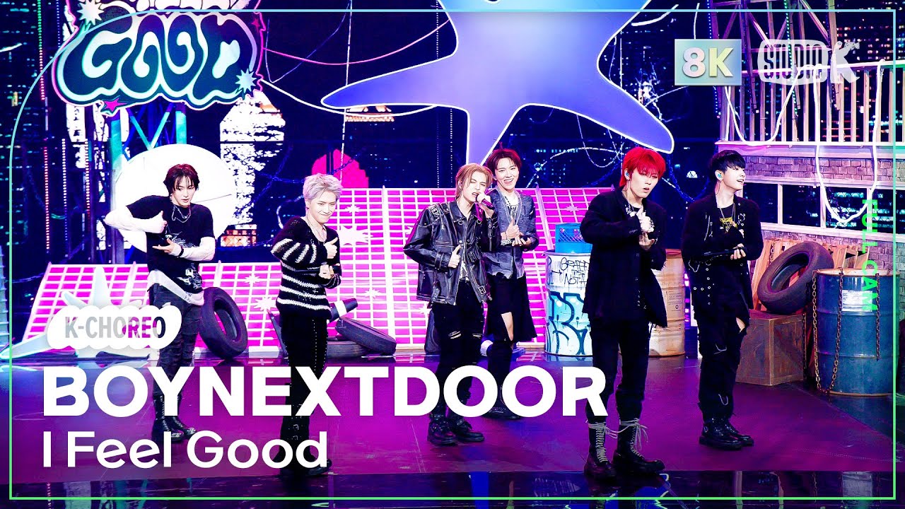[K-Choreo 8K] 보이넥스트도어 직캠 'I Feel Good' (BOYNEXTDOOR Choreography) @MusicBank 250516