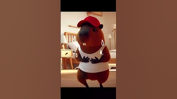 Capybara Mũ Đỏ Quên Xả Nước Sau Khi Đi Vệ Sinh🌿✨https://youtu.be/4ROiA4TB39I