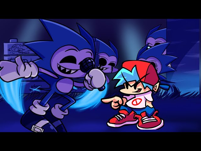 FNF: Pain Majin Sonic and Garcello Sings Endless 🔥 Play online