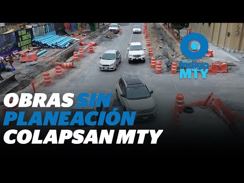 Caos en Nuevo León: obras colapsan vialidad | Reporte Indigo