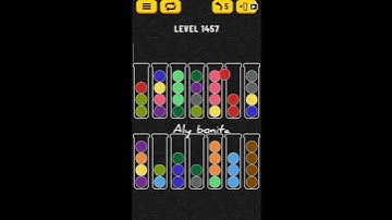 ball sort puzzle level 1457