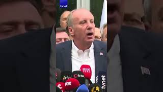 Muharrem İnce'nin cumhurbaşkanlığı adaylığından çekildiği an! #seçim2023 #shorts