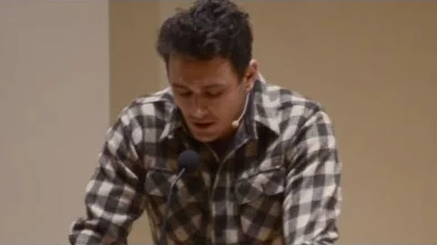 James Franco reads from "Directing Herbert White" [CC]