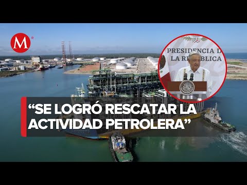 Refinería de Dos Bocas comenzará producción de petrolíferos HOY, dice AMLO