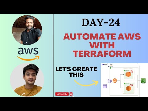 Day-24 | TERRAFORM WITH AWS PROJECT  | @cloudchamp  | AWS REAL TIME PROJECT #aws