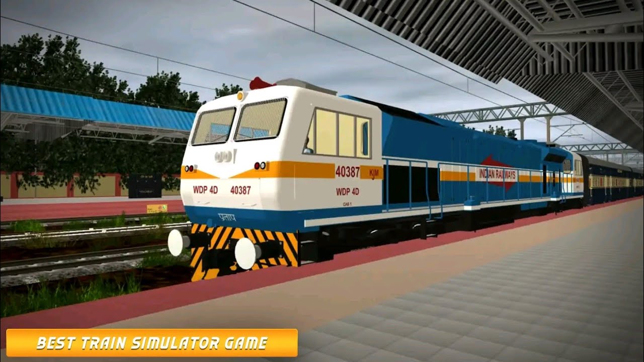 Indian Train Simulator 🚆🇮🇳 Realistic Railway Journey & Epic Train Driving!