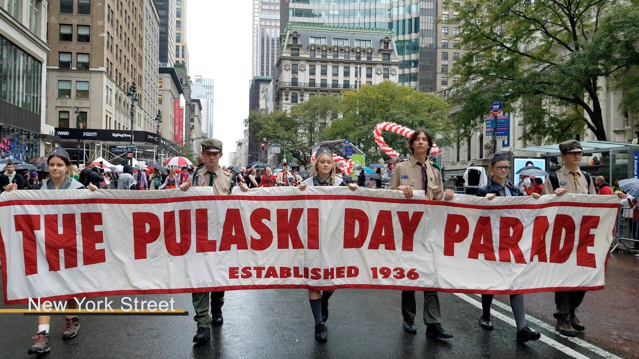 Pulaski Day Parade NYC October 2 2022 YouTube