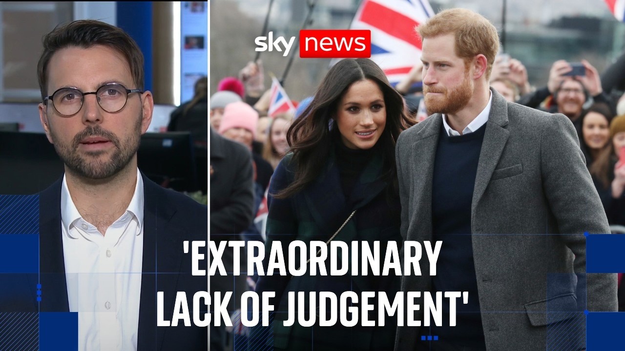 Harry and Meghan criticise 'extraordinarily reckless' paparazzi at children's school