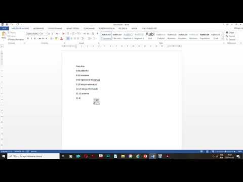 Wideo: Jak Numerować Arkusze W Programie Word