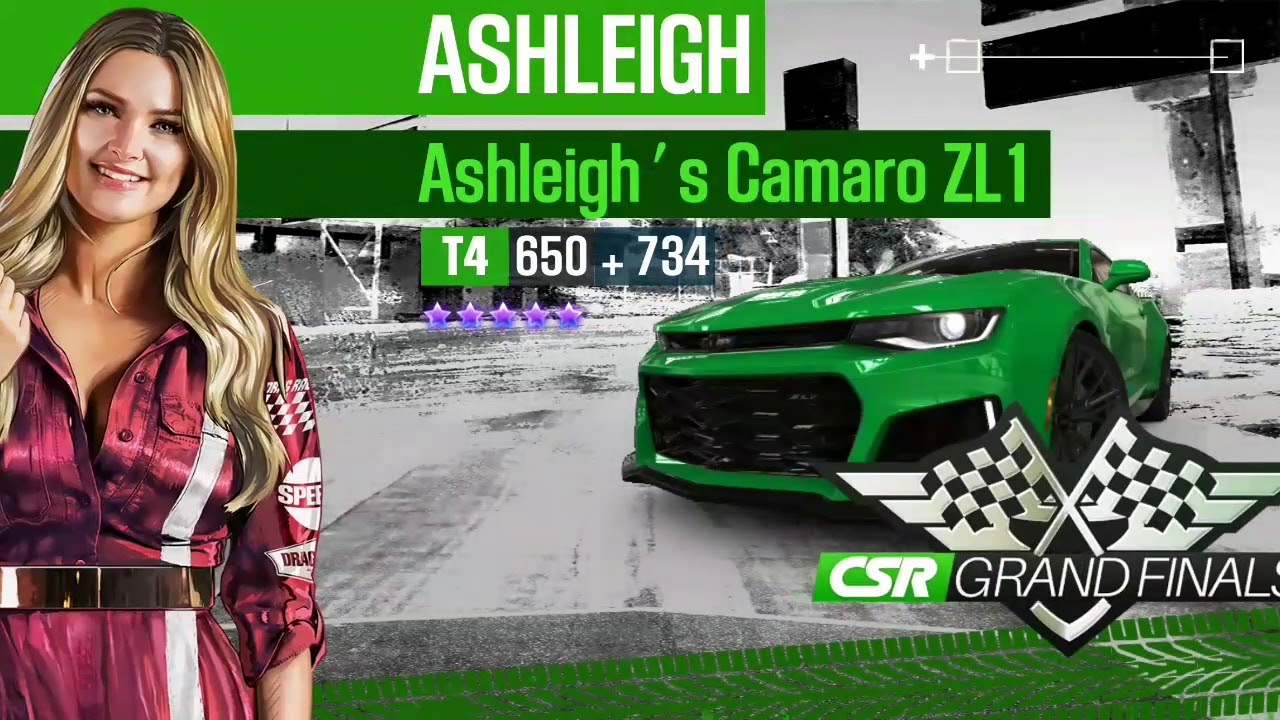[CSR2] Beating Ashleigh T4 TEMPE5T Boss & takin her Camaro ZL1 using the Ford Mustang Shelby GT350R