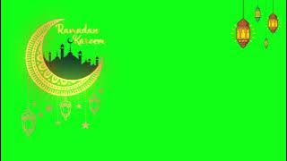 GREEN SCREEN ISLAMI LEBARAN IDUL FITRI 2024 FREE DOWNLOAD