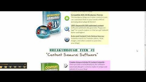 Auto Blog Samurai - 3in1 Niche Blog Creation Software Suite