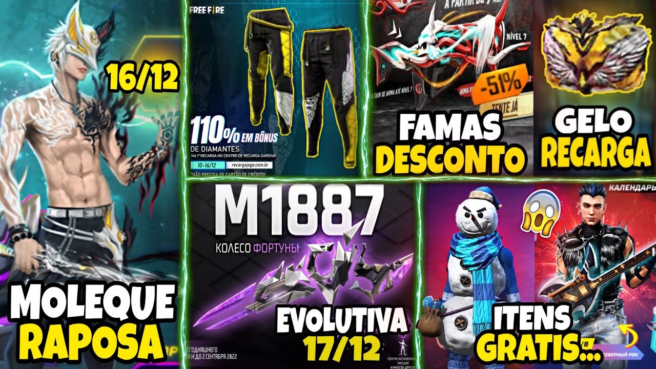 BONUS 110% DIAMANTES,NOVIDADES DA SEMANA, RECARAGAS, CHAMAR DE