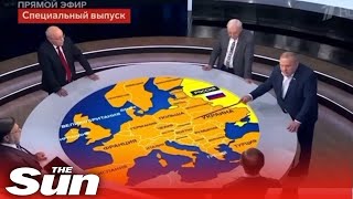 Russian state TV sends chilling threat to the West with ‘nuclear war' warning