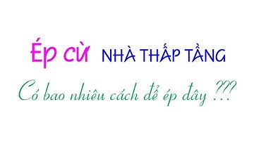 TỔNG HỢP CÁC CÁCH ÉP CỪ C CỪ LARSEN NHÀ THẤP TẦNG | Biện pháp & quy trình thi công