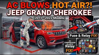 Jeep Grand Cherokee AC Blowing Hot Air? Fix It Fast! (Compressor, Fuse & Relay 2011-2022)
