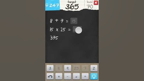 6 Numbers by Brainbow Answers Level 70