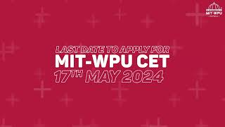 MIT WPU PG CET 2024