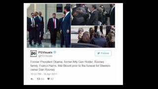 Obama attends funeral of ‘great friend’ Dan Rooney