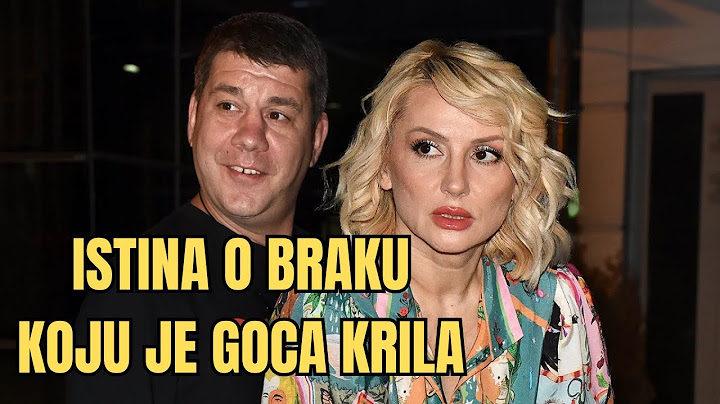 "Zato smo se razveli" Ivan Marinković otkrio PRAVU ISTINU o Goci Tržan — uhvatio je u PREVARI?