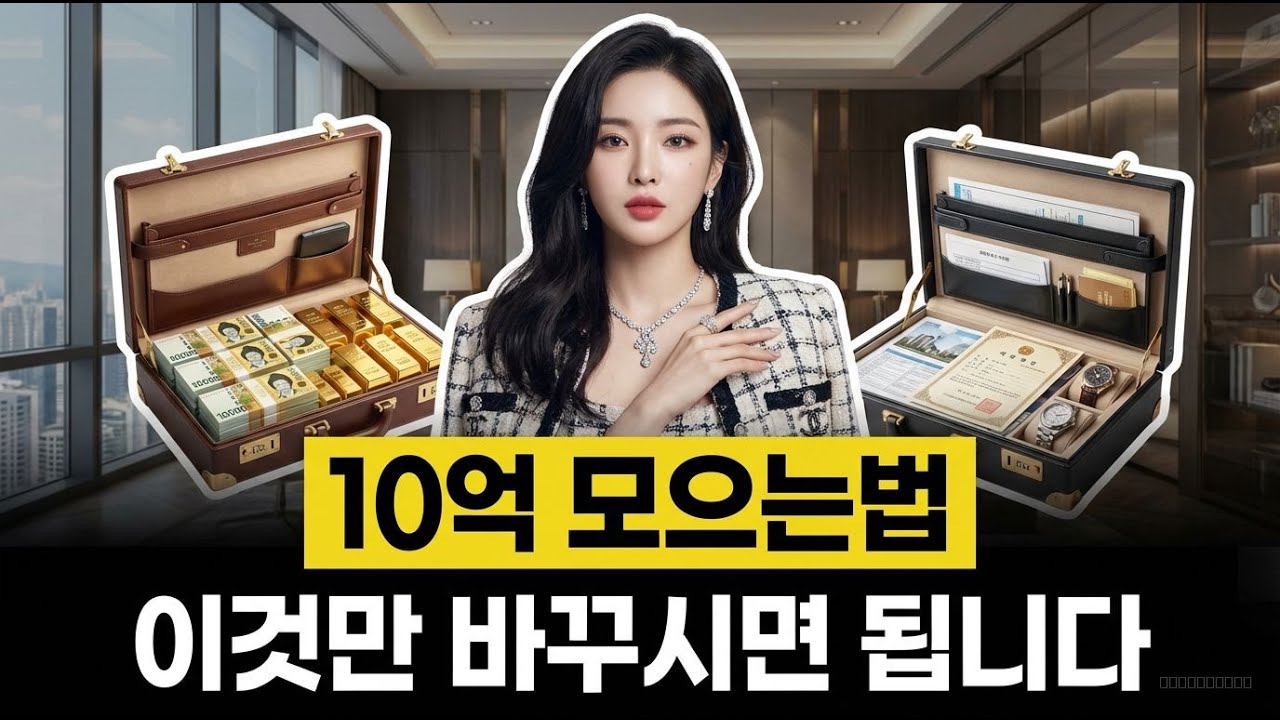 통장에 1억 찍힌 뒤, 10억까지 직행하는 방법 | 경제 애니메이션