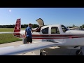 Breakfast Flight in a MOONEY