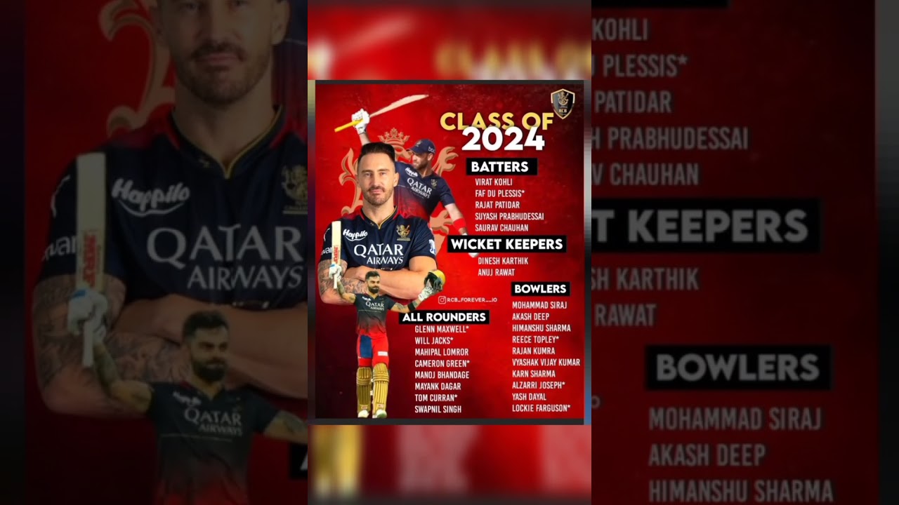 ipl 2024 🏆 RCB fixtures 👆 IPL schedule 2024 