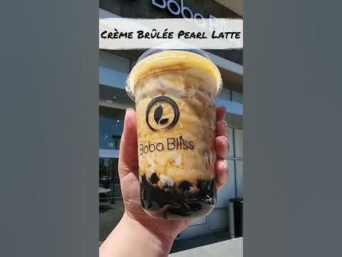 Creme brûlée latte from Boba Bliss : r/boba