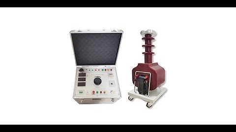 100kV10kVA AC Hipot Tester with SF6 Gas or dry type testing transformer EPTC Wuhan EP Hipot Electric