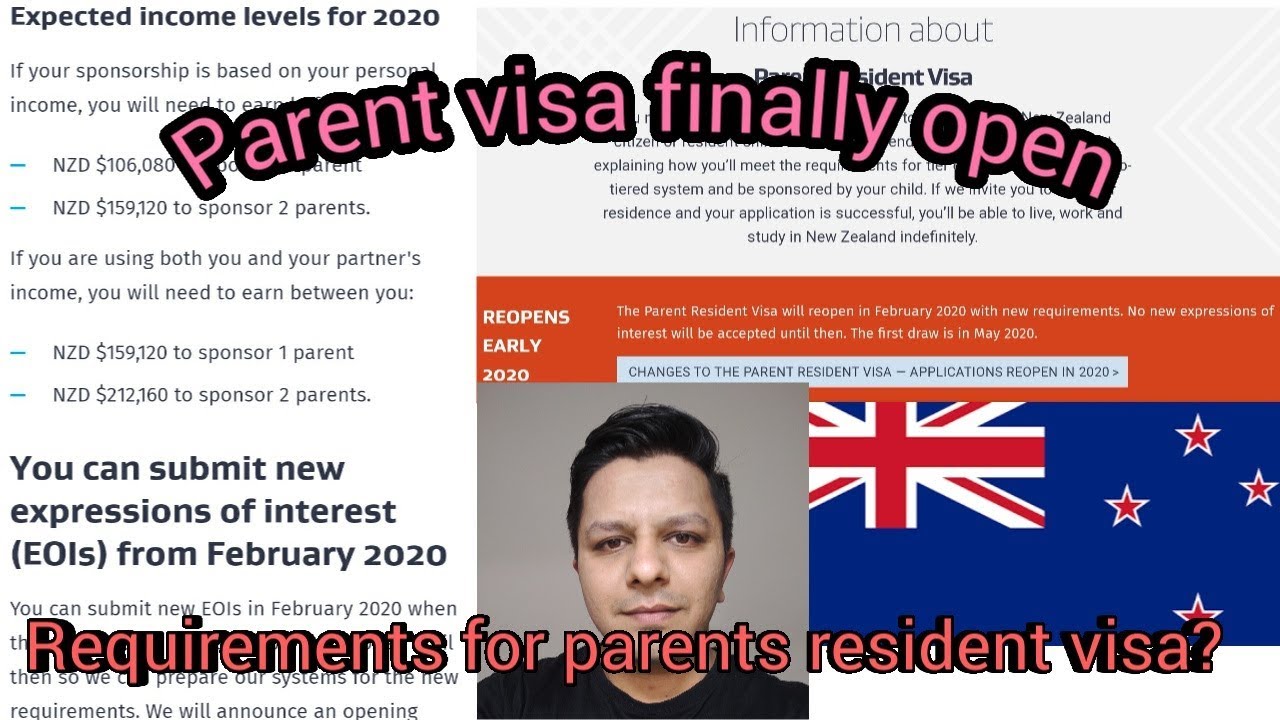 tourist visa for parents nz