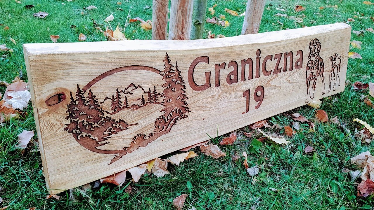 Update 02 - Wood Carving Daniel Knap - Szyld Graniczna 19