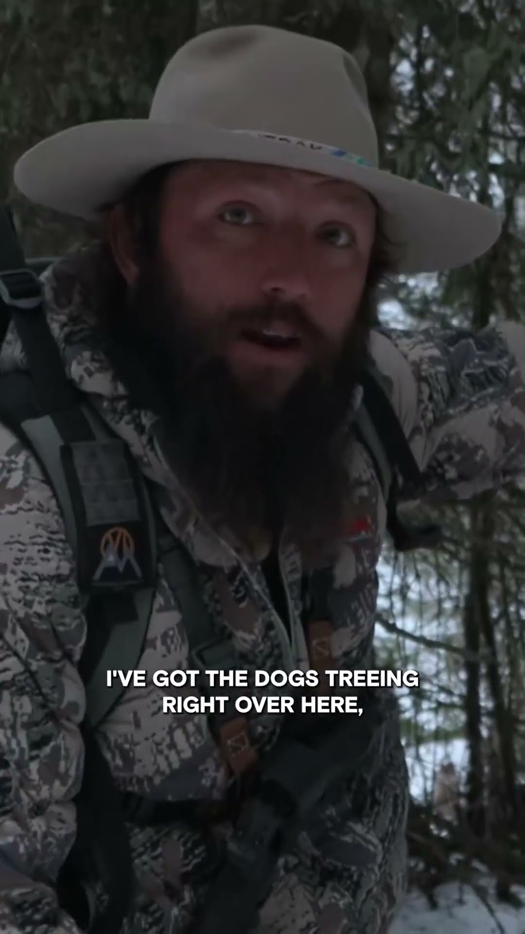MASSIVE Predator Escapes at Every Turn | Mountain Men | #Shorts