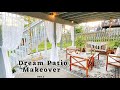 DREAM PATIO MAKEOVER BEFORE AND AFTER | Patio Makeover Part 2 | Extreme Patio Makeover