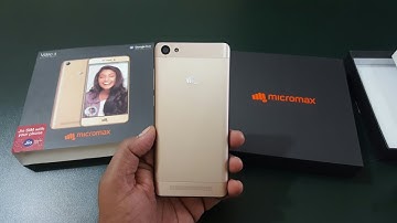 Micromax VDEO 4 - Unboxing & Hands On | First Looks