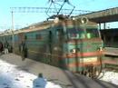 A train picks up passengers at the Gyumri station in the Republic of Armenia circa 2006. Copyright Â© 2007, Jason Paul Kazarian. All rights reserved. More Armenia photo galleries at: leftbrainedgeeks.com