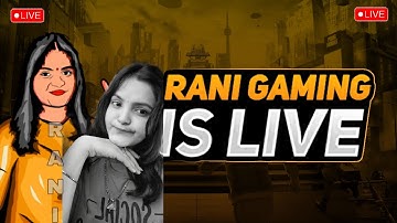 Pubg Lite🌹 Join With Team Code  | PUBG MOBILE LITE LIVE STREAM | RANI GAMING YT
