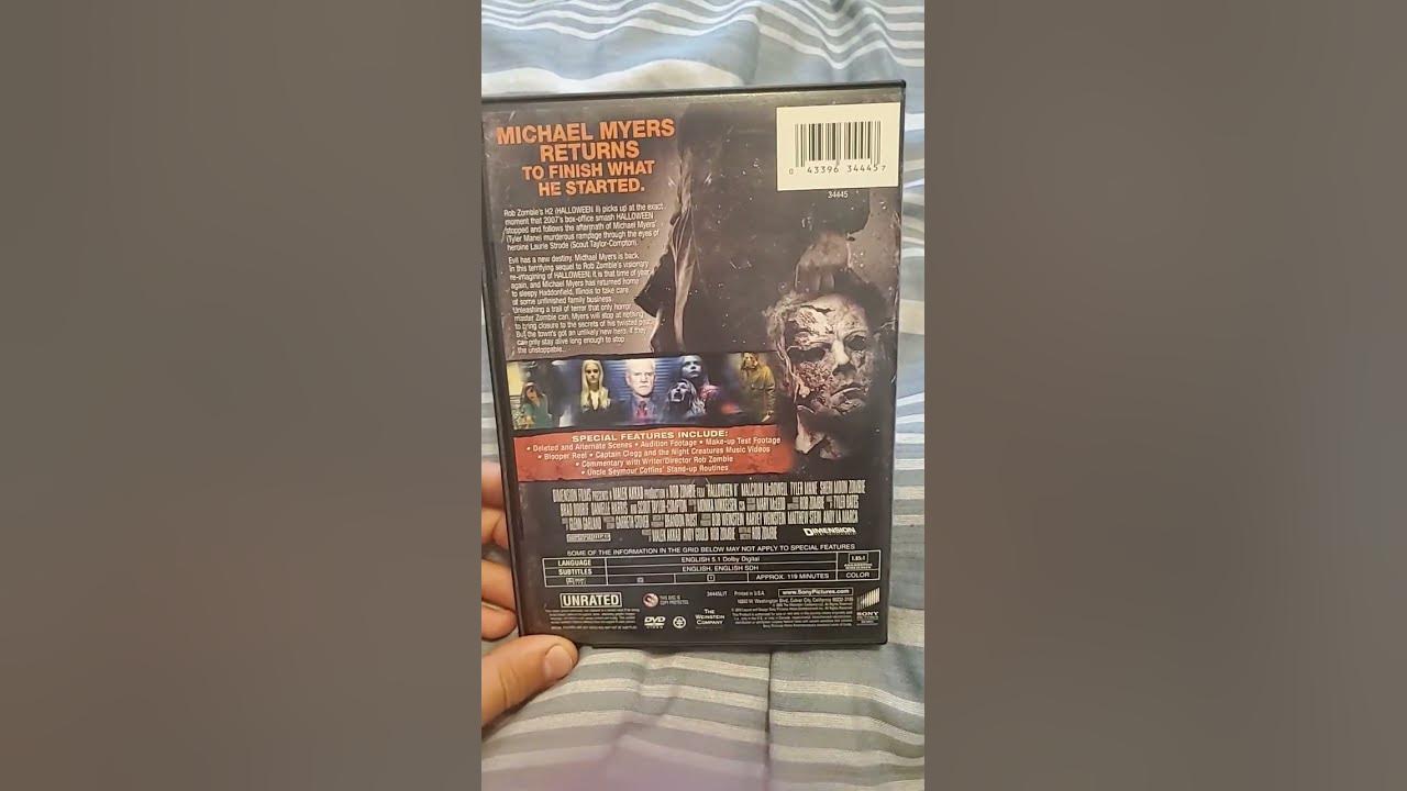 Halloween 2 remake DVD YouTube